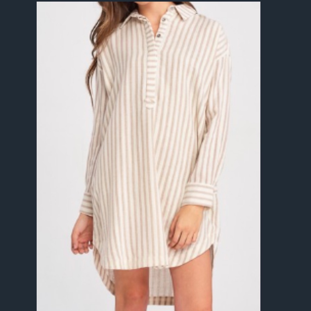 NWT Striped Tunic